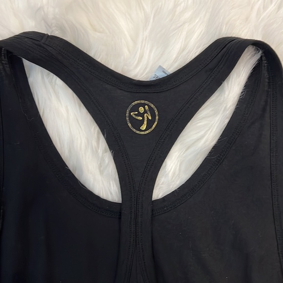 Zumba Fitness Tunic Tank Black Size Medium - Picture 5 of 6